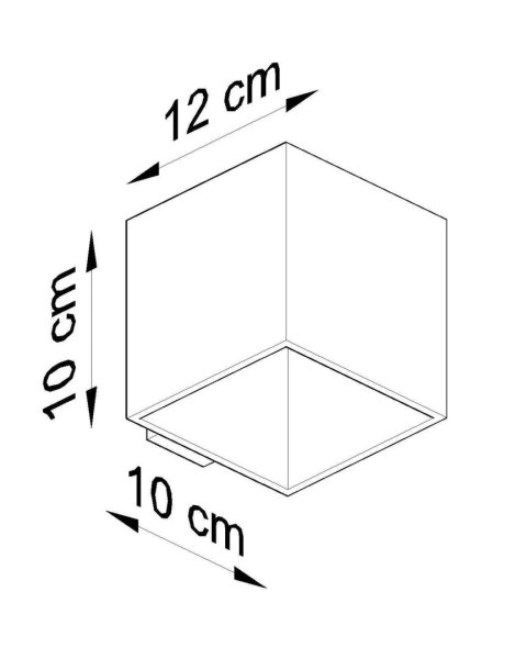 Kinkiet QUAD beton Kinkiet QUAD beton