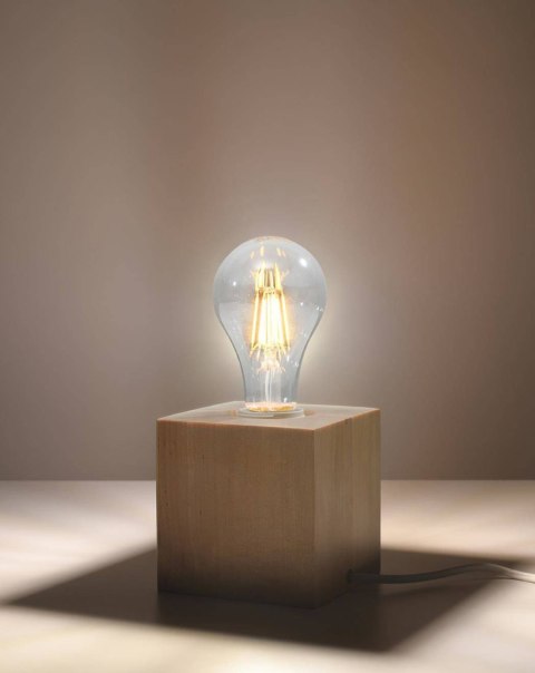 Lampa biurkowa ARIZ naturalne drewno Lampa biurkowa ARIZ naturalne drewno