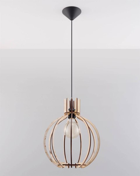 Lampa wisząca ARANCIA naturalne drewno Lampa wisząca ARANCIA naturalne drewno