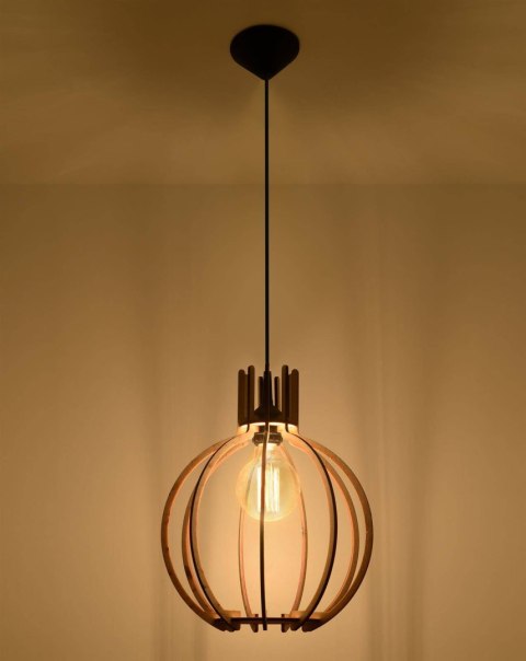 Lampa wisząca ARANCIA naturalne drewno Lampa wisząca ARANCIA naturalne drewno