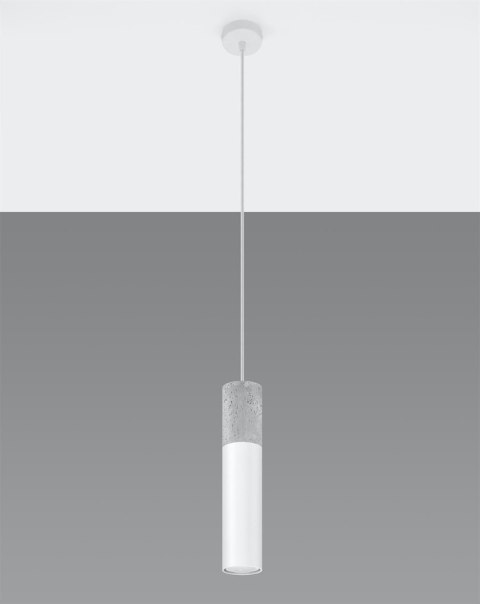 Lampa wisząca BORGIO 1 biały Lampa wisząca BORGIO 1 biały