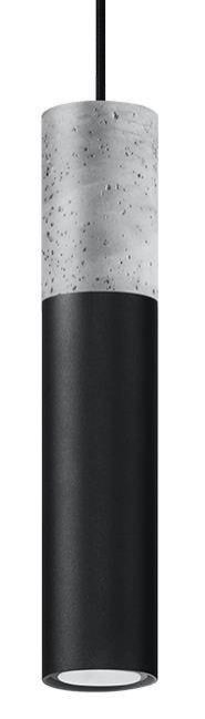 Lampa wisząca BORGIO 1 czarny Lampa wisząca BORGIO 1 czarny