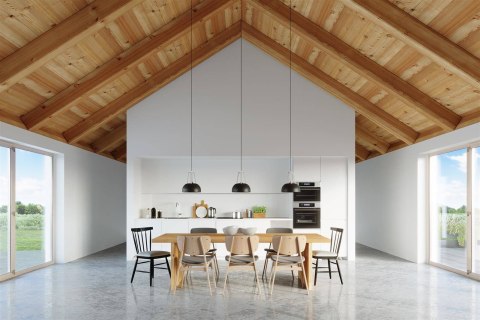 Lampa wisząca CASCO czarna/biała Lampa wisząca CASCO czarna/biała