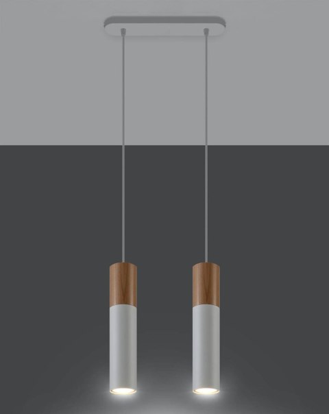 Lampa wisząca PABLO 2 biała Lampa wisząca PABLO 2 biała