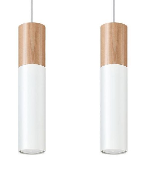 Lampa wisząca PABLO 2 biała Lampa wisząca PABLO 2 biała