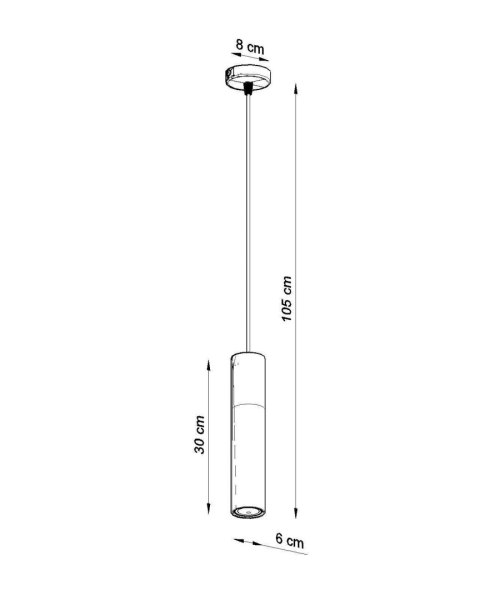 Lampa wisząca PABLO czarna Lampa wisząca PABLO czarna