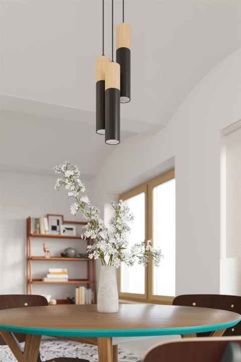Lampa wisząca PABLO czarna Lampa wisząca PABLO czarna