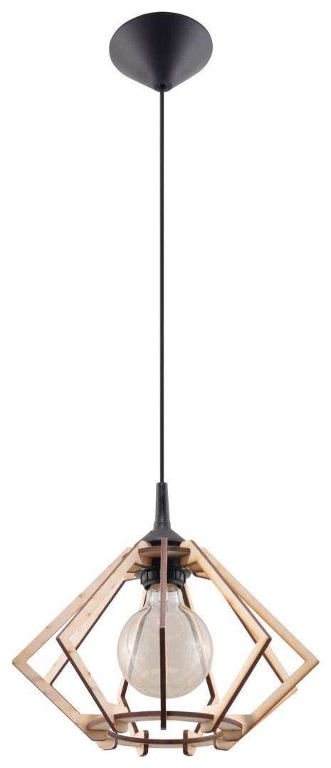 Lampa wisząca POMPELMO naturalne drewno Lampa wisząca POMPELMO naturalne drewno