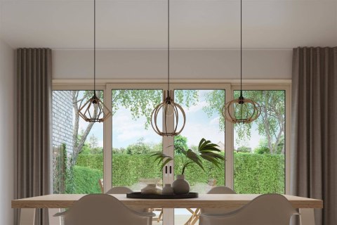 Lampa wisząca POMPELMO naturalne drewno Lampa wisząca POMPELMO naturalne drewno