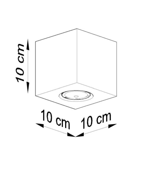 Plafon QUAD beton Plafon QUAD beton