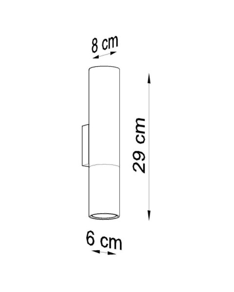 Kinkiet LOOPEZ czarny/miedź Kinkiet LOOPEZ czarny/miedź