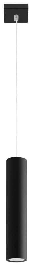 Lampa wisząca LAGOS 1 czarny Lampa wisząca LAGOS 1 czarny