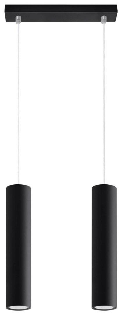 Lampa wisząca LAGOS 2 czarny Lampa wisząca LAGOS 2 czarny