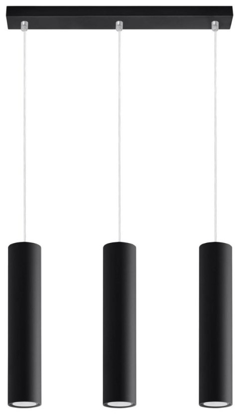 Lampa wisząca LAGOS 3L czarny Lampa wisząca LAGOS 3L czarny