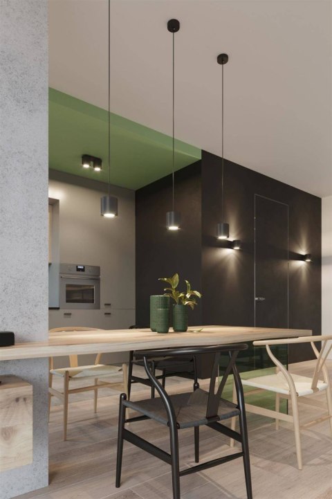 Lampa wisząca ORBIS 1 czarny Lampa wisząca ORBIS 1 czarny