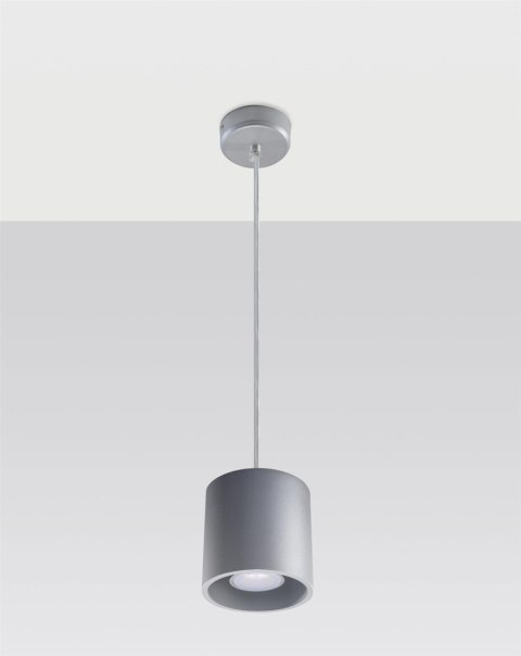 Lampa wisząca ORBIS 1 szary Lampa wisząca ORBIS 1 szary