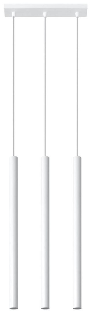 Lampa wisząca PASTELO 3 biała Lampa wisząca PASTELO 3 biała