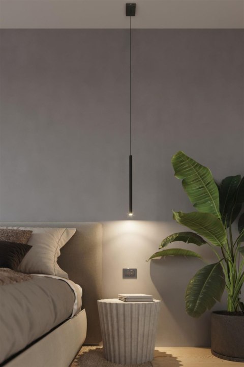 Lampa wisząca PASTELO 3 czarna Lampa wisząca PASTELO 3 czarna