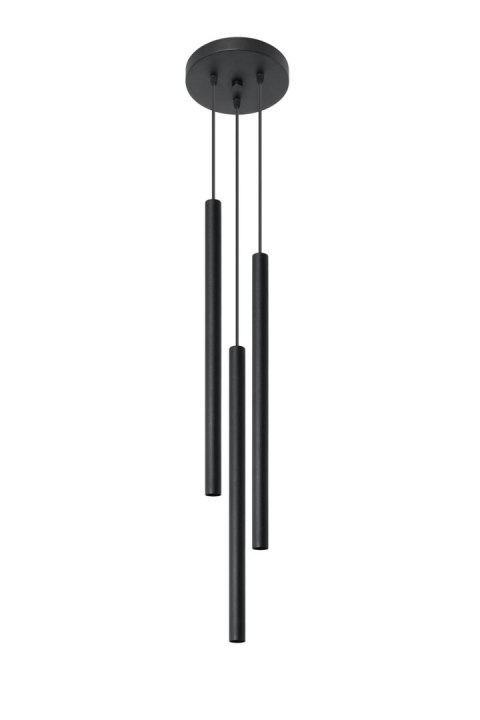 Lampa wisząca PASTELO 3P czarna Lampa wisząca PASTELO 3P czarna