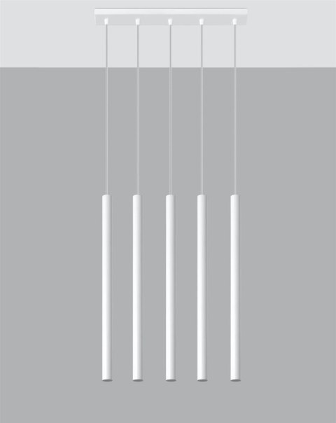 Lampa wisząca PASTELO 5 biała Lampa wisząca PASTELO 5 biała