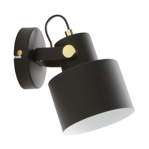 A6015-1 DRACO KINKIET CZARNO-ZŁOTY/BLACK-GOLD A6015-1 DRACO KINKIET CZARNO-ZŁOTY/BLACK-GOLD