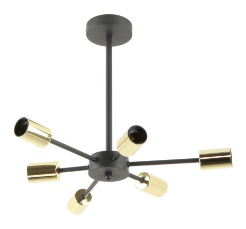 A8100-6 MANDI LAMPA SUFITOWA CZARNY-ZŁOTY/BLACK-GOLDEN A8100-6 MANDI LAMPA SUFITOWA CZARNY-ZŁOTY/BLACK-GOLDEN