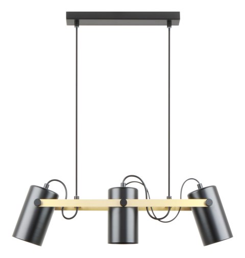 A8162-3A RESI LAMPA WISZĄCA CZARNY MAT-ZŁOTO/MATT BLACK-GOLD A8162-3A RESI LAMPA WISZĄCA CZARNY MAT-ZŁOTO/MATT BLACK-GOLD