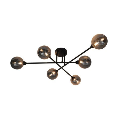 CL22017A-6 BASIS LAMPA SUFITOWA CZARNA/BLACK CL22017A-6 BASIS LAMPA SUFITOWA CZARNA/BLACK