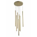 Lampa wisząca Lungo 7xG9 złota LP-894/7P GD