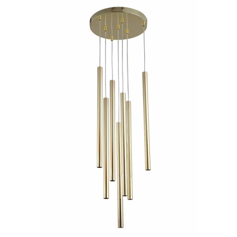 Lampa wisząca Lungo 7xG9 złota LP-894/7P GD Lampa wisząca Lungo 7xG9 złota LP-894/7P GD