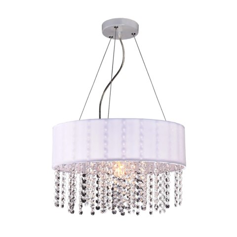 Lampa wisząca Madryt 1xE27 biała LP-81458/1P WH Lampa wisząca Madryt 1xE27 biała LP-81458/1P WH