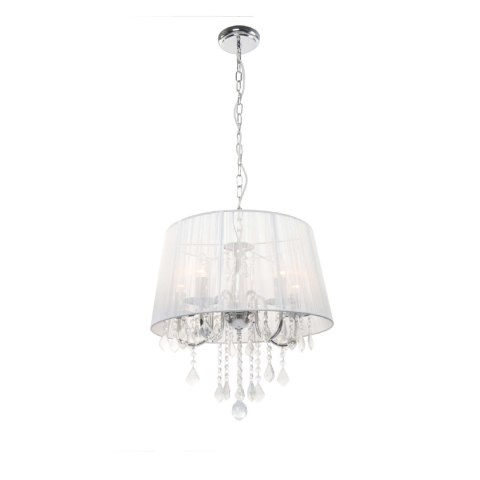 Lampa wisząca Mona 3xE14 srebrna LP-5005/3P srebrna Lampa wisząca Mona 3xE14 srebrna LP-5005/3P srebrna