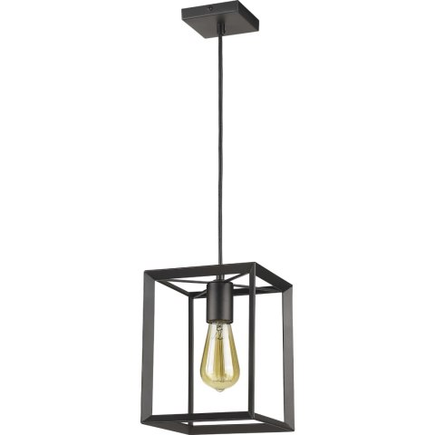 Lampa wisząca Napoli 1xE27 czarna LP-4146/1P-BL Lampa wisząca Napoli 1xE27 czarna LP-4146/1P-BL