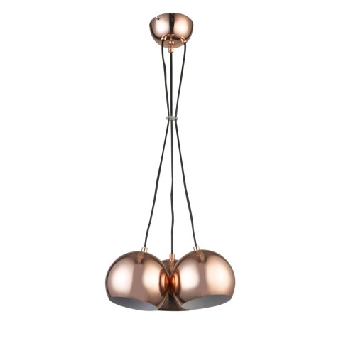 Lampa wisząca Rame 3xE27 miedziana LP-2014/3P Lampa wisząca Rame 3xE27 miedziana LP-2014/3P