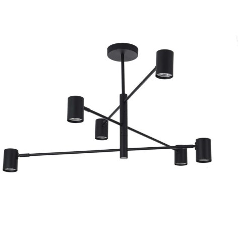 Lampa wisząca Snow 6xGU10 czarna LP-731/6P BK Lampa wisząca Snow 6xGU10 czarna LP-731/6P BK
