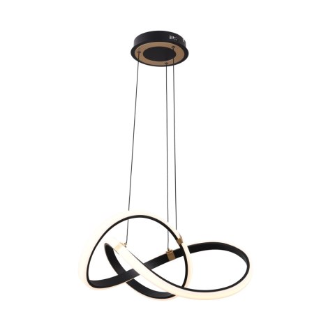 MD9717-1-3BGD INDIGO LAMPA WISZĄCA CZARNO-ZŁOTA/BLACK-GOLD MD9717-1-3BGD INDIGO LAMPA WISZĄCA CZARNO-ZŁOTA/BLACK-GOLD