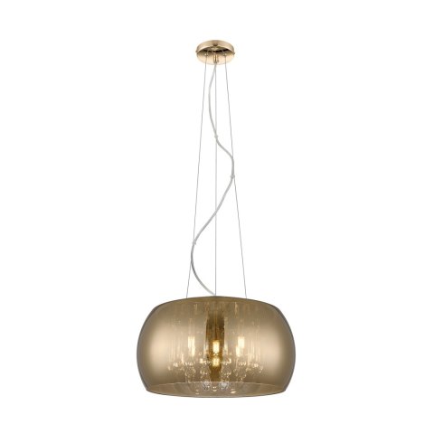 P0076-05L-F7HF CRYSTAL LAMPA WISZĄCA ZŁOTA/GOLD P0076-05L-F7HF CRYSTAL LAMPA WISZĄCA ZŁOTA/GOLD