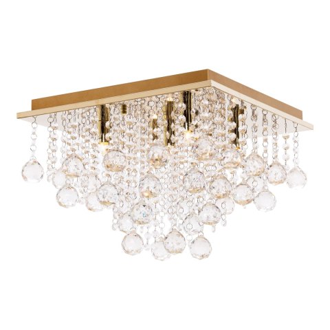 RLX92711-5GC RANGEL LAMPA SUFITOWA ZŁOTY/GOLD RLX92711-5GC RANGEL LAMPA SUFITOWA ZŁOTY/GOLD