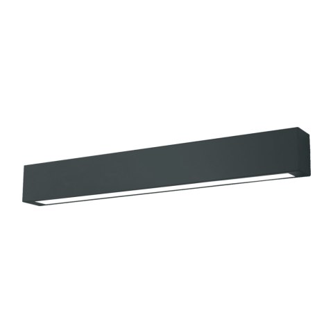 Kinkiet Ibros średni 4000K 1xLED czarny IP44 GS-LWA-9W BK Kinkiet Ibros średni 4000K 1xLED czarny IP44 GS-LWA-9W BK