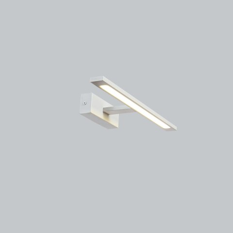 Kinkiet Isla średni 3000K 1xLED biały IP44 GS-LWB-12W/3 WH Kinkiet Isla średni 3000K 1xLED biały IP44 GS-LWB-12W/3 WH