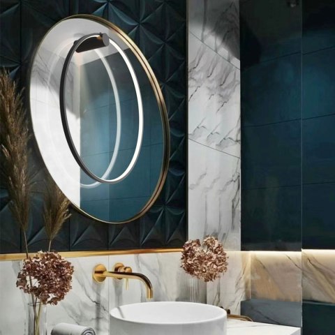 Kinkiet Mirror mały 1xLED czarny LP-999/1W S BK Kinkiet Mirror mały 1xLED czarny LP-999/1W S BK