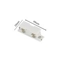 Łącznik wewnętrzny 3F biały LP-551/4 WH