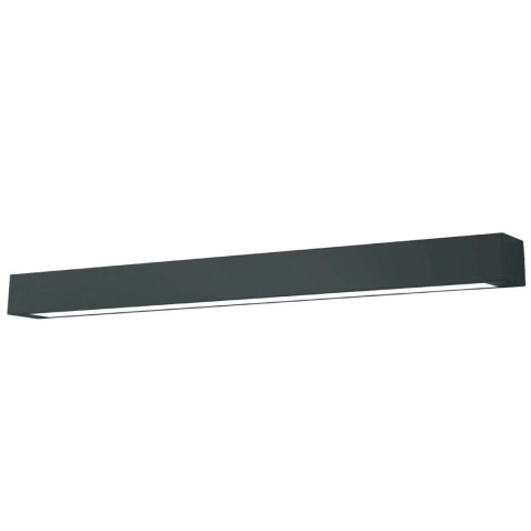 Lampa sufitowa Ibros duża 4000K 1xLED czarna IP44 LP-7001/1C BK-93 24/4 Lampa sufitowa Ibros duża 4000K 1xLED czarna IP44 LP-7001/1C BK-93 24/4