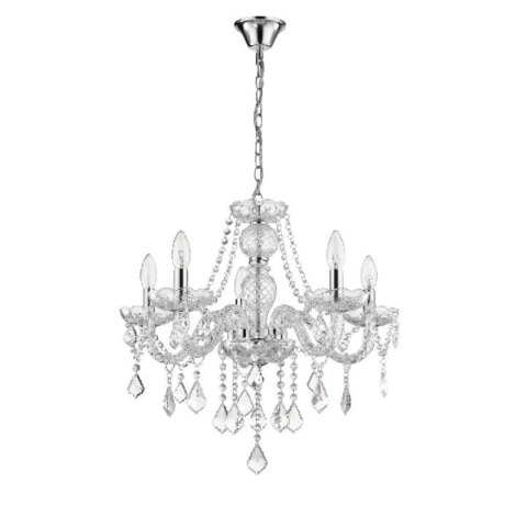 Lampa wisząca Cristallo 5xE14 transparentny LP-2940/5P Lampa wisząca Cristallo 5xE14 transparentny LP-2940/5P