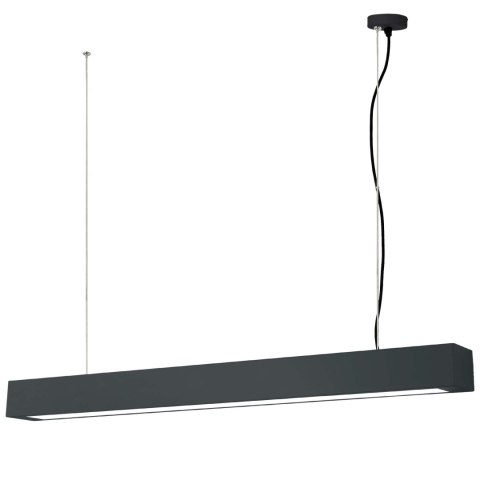 Lampa wisząca Ibros duża 24W 4000K IP20 1xLED czarna LP-7001/1P 20 BK-93 24/4 Lampa wisząca Ibros duża 24W 4000K IP20 1xLED czarna LP-7001/1P 20 BK-93 24/4