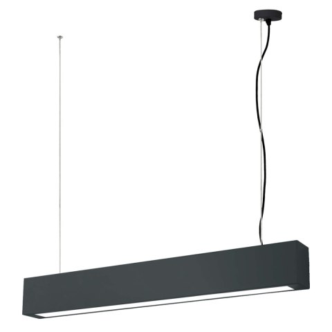 Lampa wisząca Ibros średnia 18W 3000K IP20 1xLED czarna LP-7001/1P 20 BK-63 18/3 Lampa wisząca Ibros średnia 18W 3000K IP20 1xLED czarna LP-7001/1P 20 BK-63 18/3
