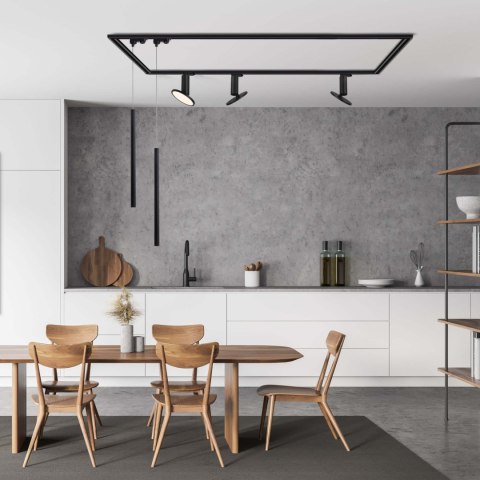 Lampa wisząca Lungo 1 do szynoprzewodu 1F 1xG9 czarna LP-894/1P BK 1F Lampa wisząca Lungo 1 do szynoprzewodu 1F 1xG9 czarna LP-894/1P BK 1F