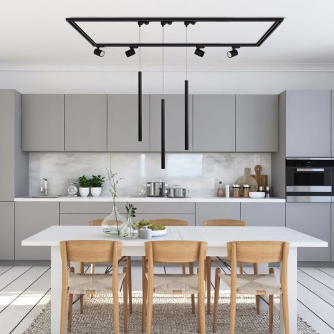 Lampa wisząca Lungo 1 do szynoprzewodu 3F 1xG9 czarna LP-894/1P BK 3F Lampa wisząca Lungo 1 do szynoprzewodu 3F 1xG9 czarna LP-894/1P BK 3F