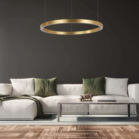 Lampa wisząca Midway duża 1xLED złota LP-033/1P L GD Lampa wisząca Midway duża 1xLED złota LP-033/1P L GD