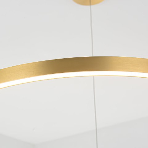 Lampa wisząca Midway duża 1xLED złota LP-033/1P L GD Lampa wisząca Midway duża 1xLED złota LP-033/1P L GD